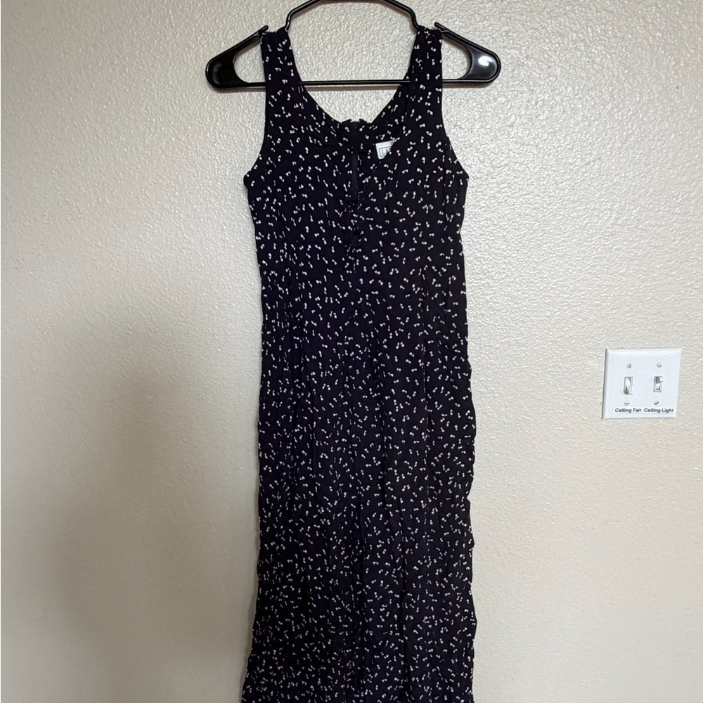 Laundry By Shelli Segal Navy Blue Printed Sleeveless Jumpsuit Size 6